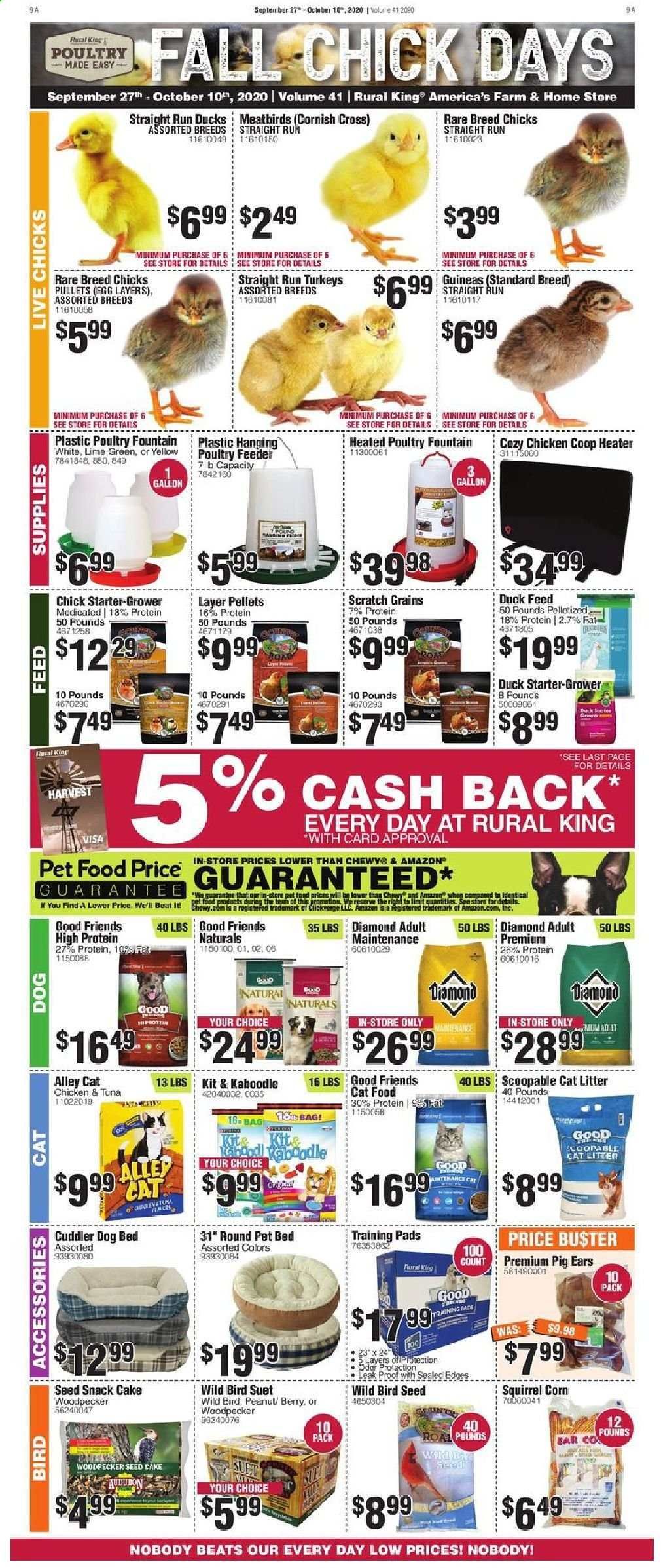 Rural King Weekly Ad Flyer September 27 to October 3