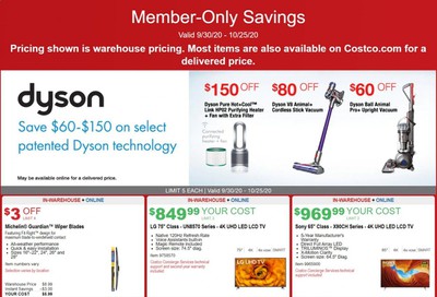 Costco Weekly Ad Flyer September 30 to October 25