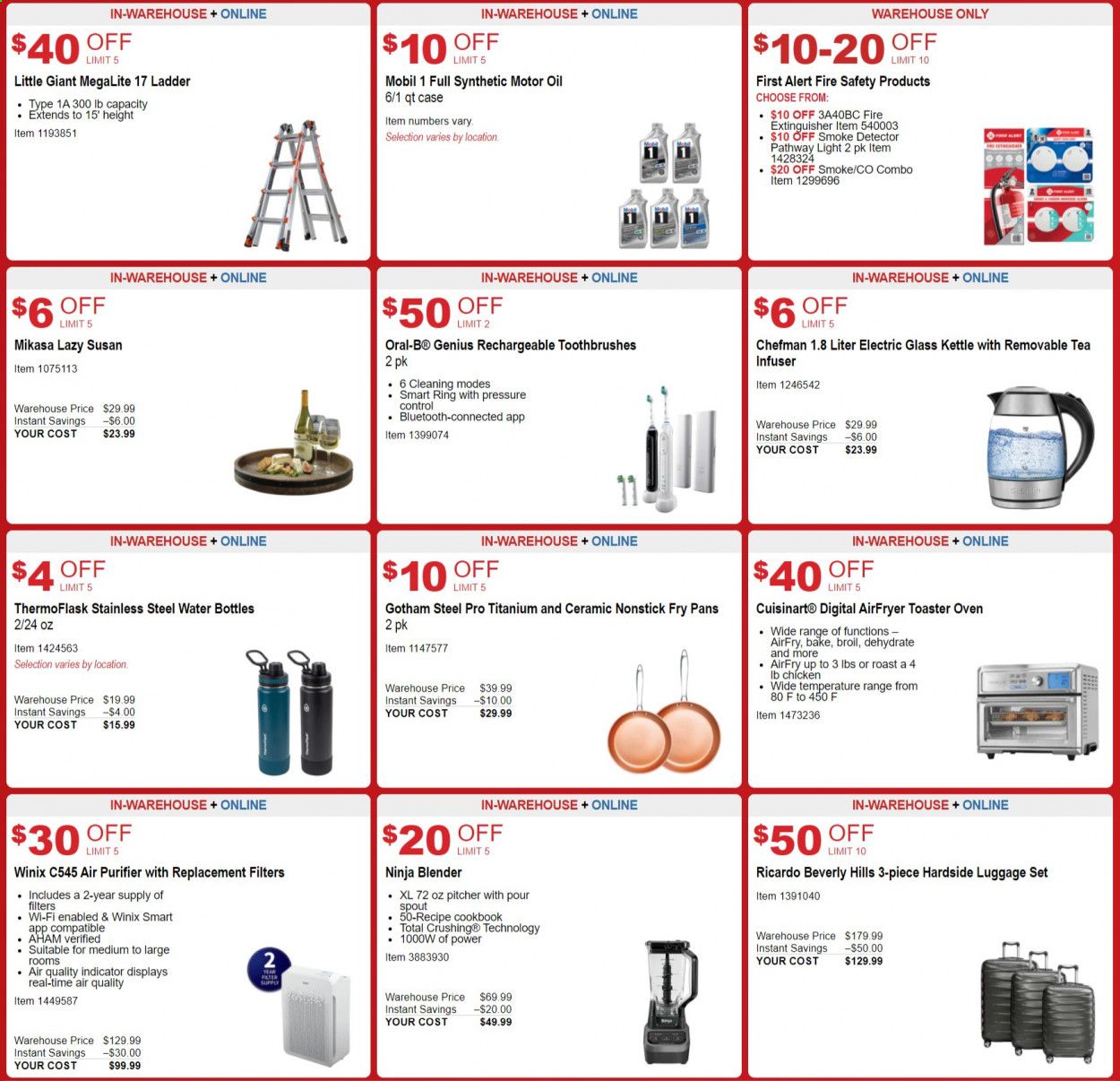 Costco Weekly Ad Flyer September 30 to October 25