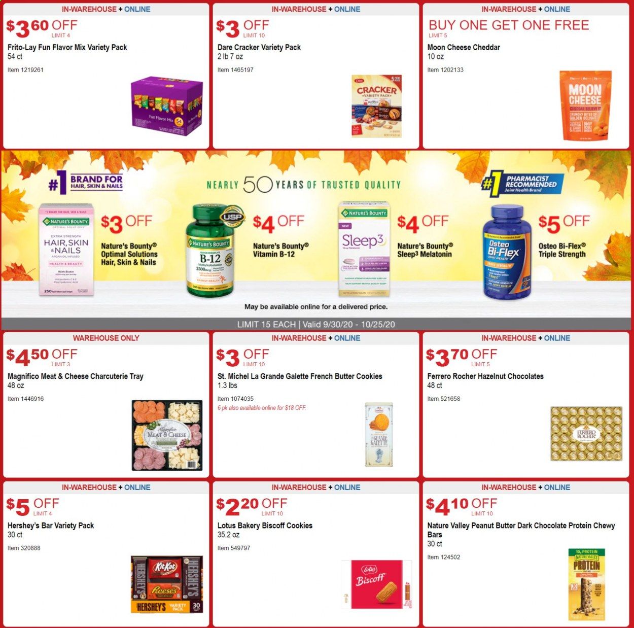 Costco Weekly Ad Flyer September 30 to October 25