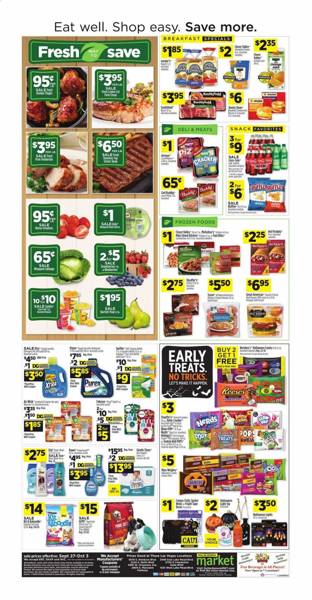 Dollar General (NV) Weekly Ad Flyer September 27 to October 3