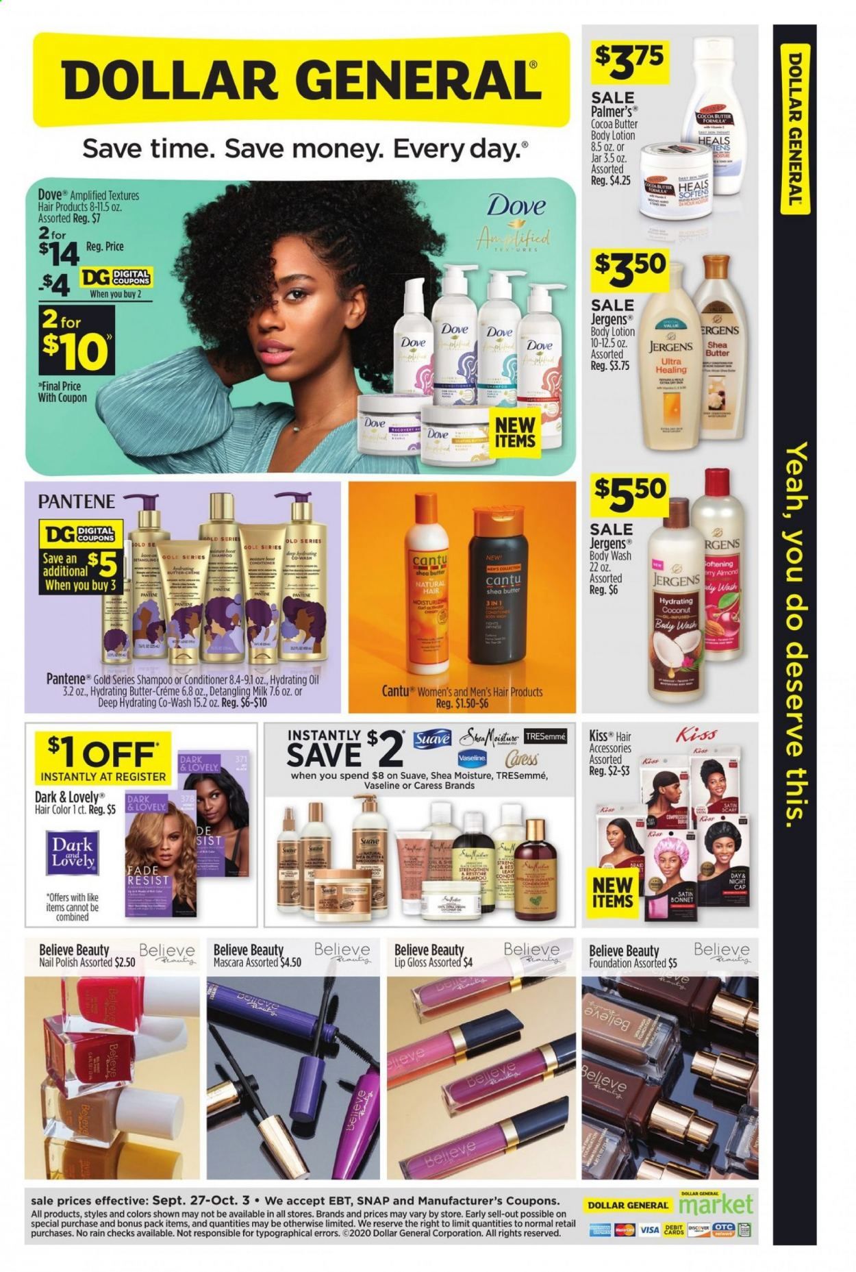 Dollar General (AZ) Weekly Ad Flyer September 27 to October 3