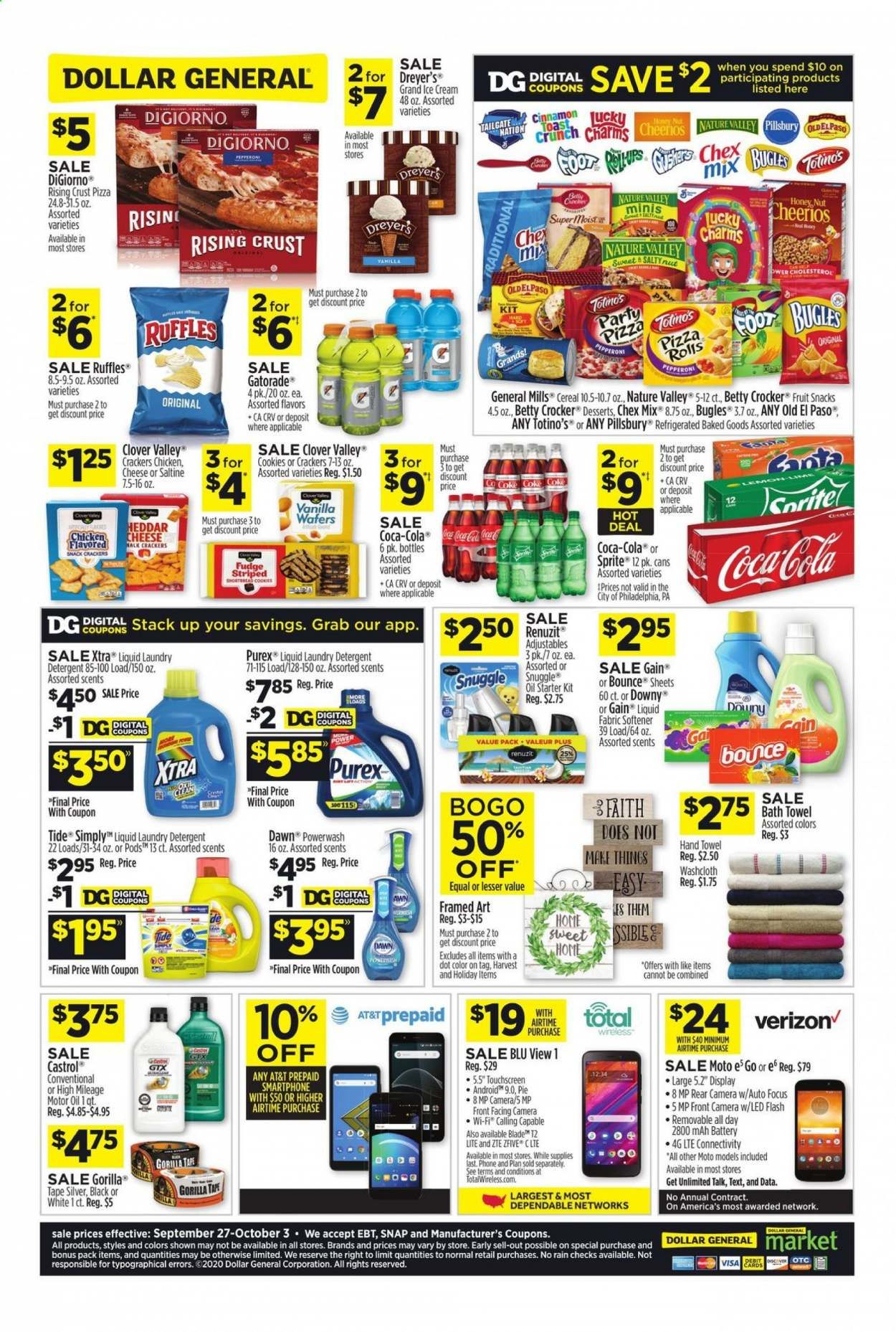 Dollar General (AZ) Weekly Ad Flyer September 27 to October 3