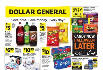 Dollar General (FL, TX) Weekly Ad Flyer September 27 to October 3