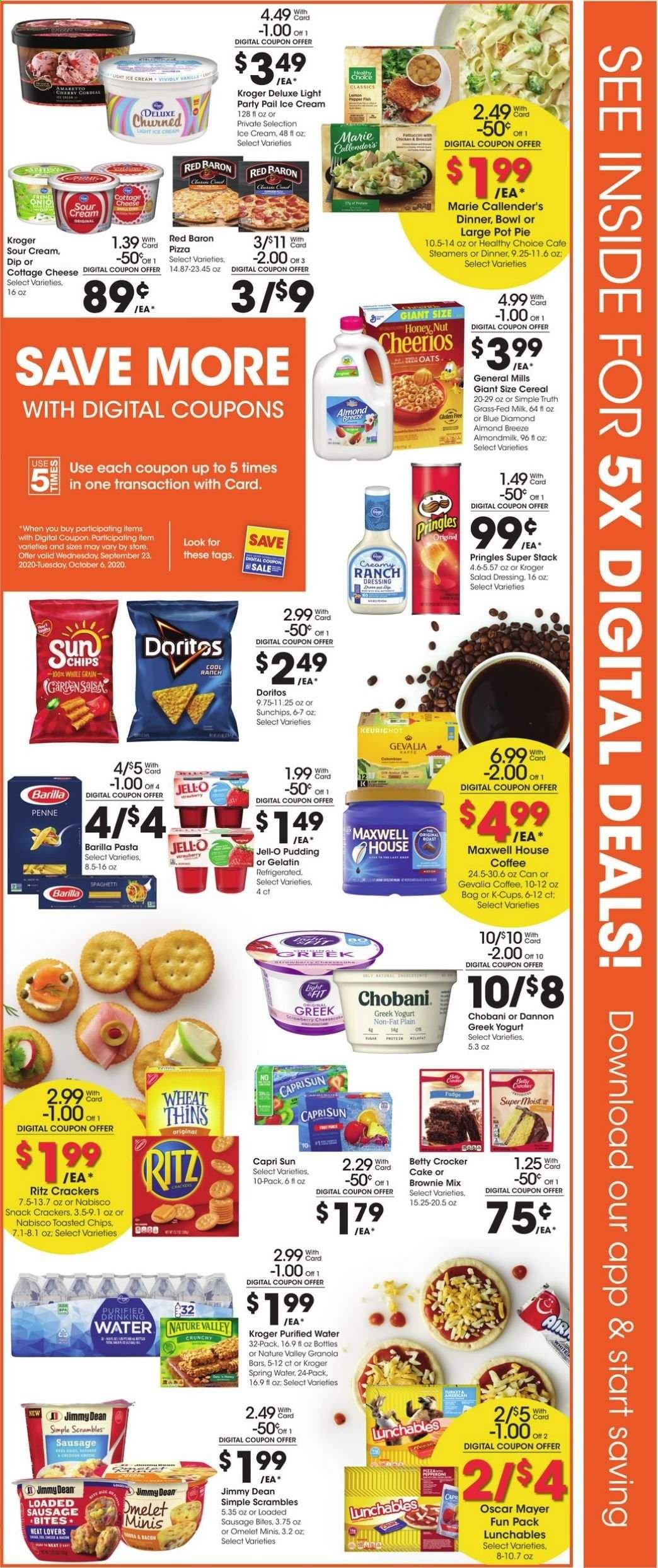 Baker's Weekly Ad Flyer September 30 to October 6
