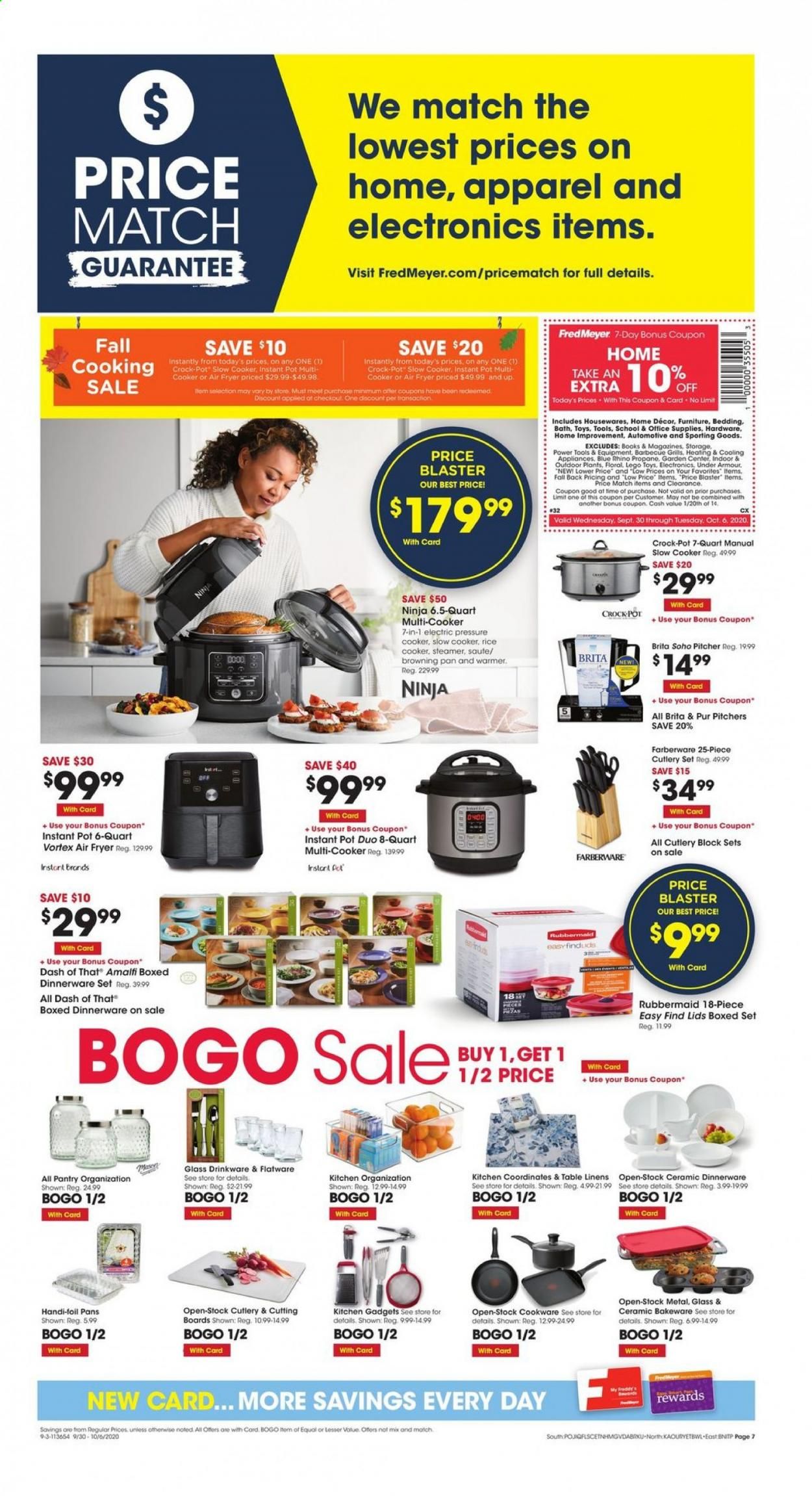 Fred Meyer Weekly Ad Flyer September 30 to October 6