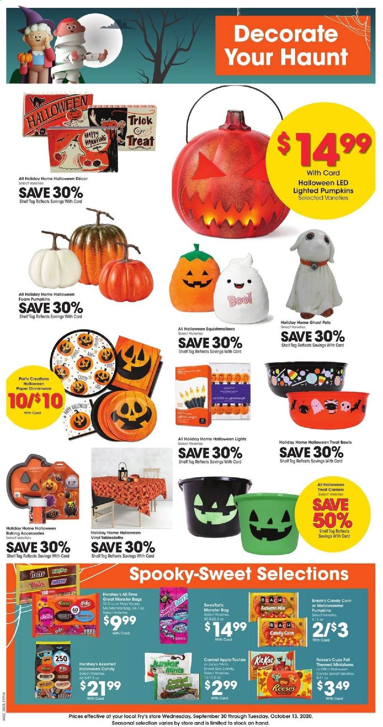 Fry’s (AZ) Weekly Ad Flyer September 30 to October 6