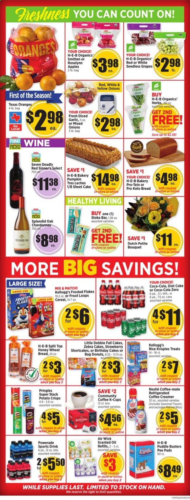 H-E-B Weekly Ad Flyer September 30 to October 6