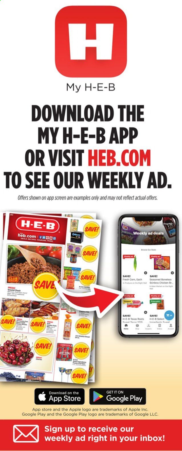 H-E-B Weekly Ad Flyer September 30 to October 6