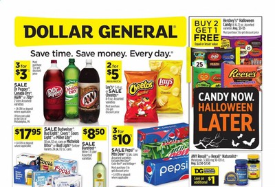 Dollar General (CA, NV) Weekly Ad Flyer September 27 to October 3