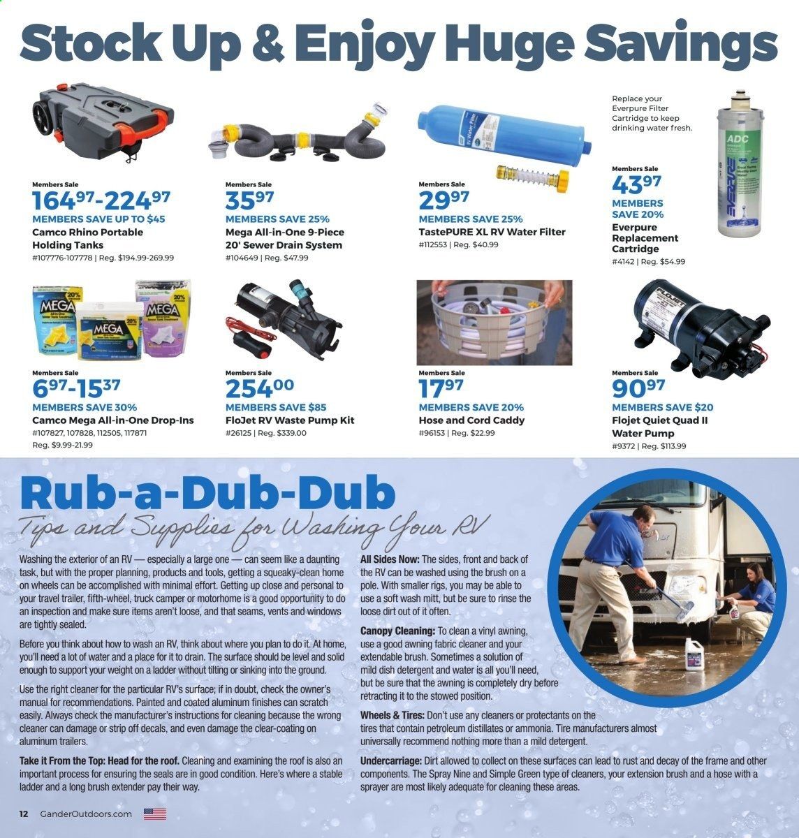 Gander RV & Outdoors Weekly Ad Flyer September 29 to October 25