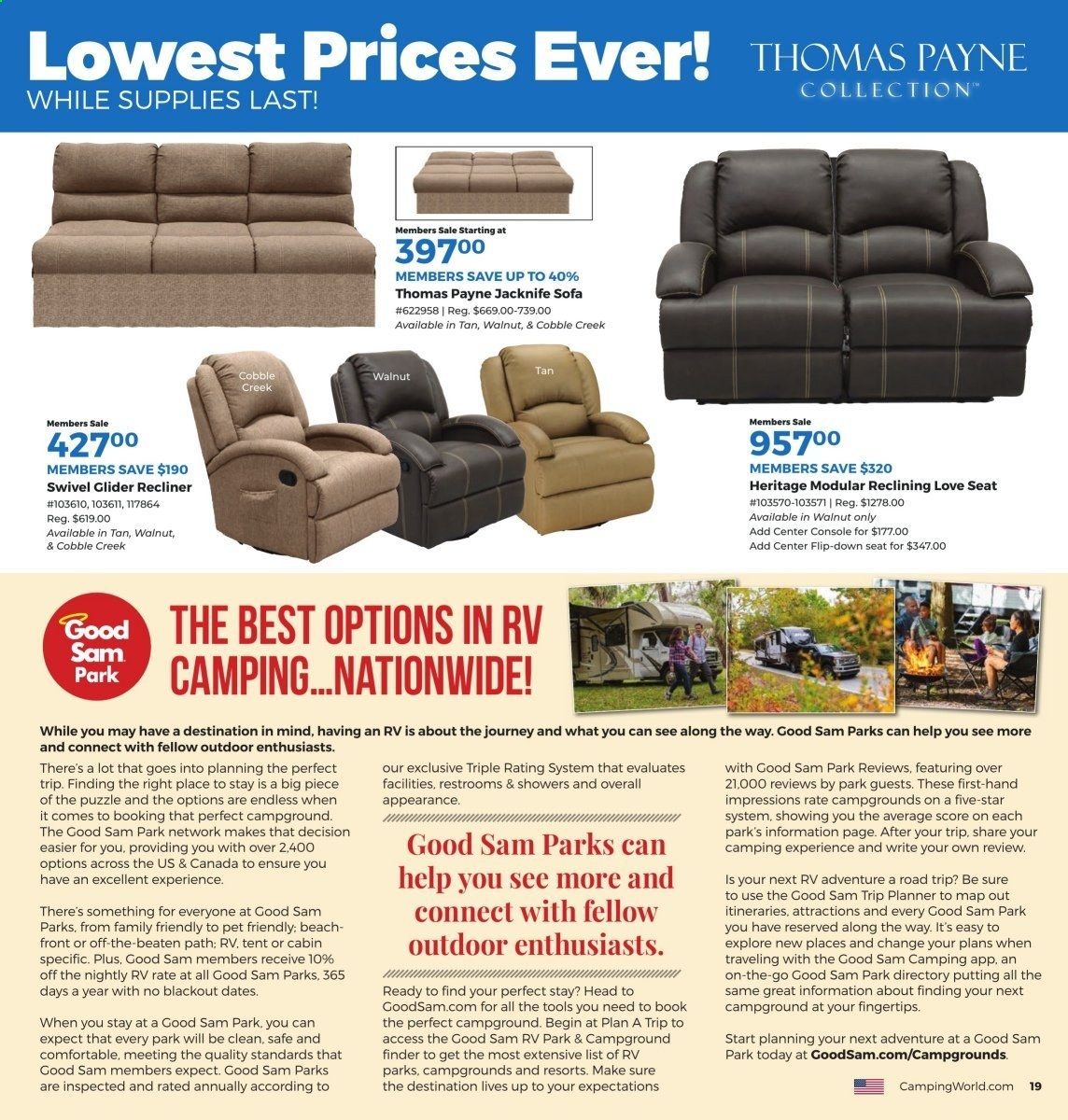 Gander RV & Outdoors Weekly Ad Flyer September 29 to October 25