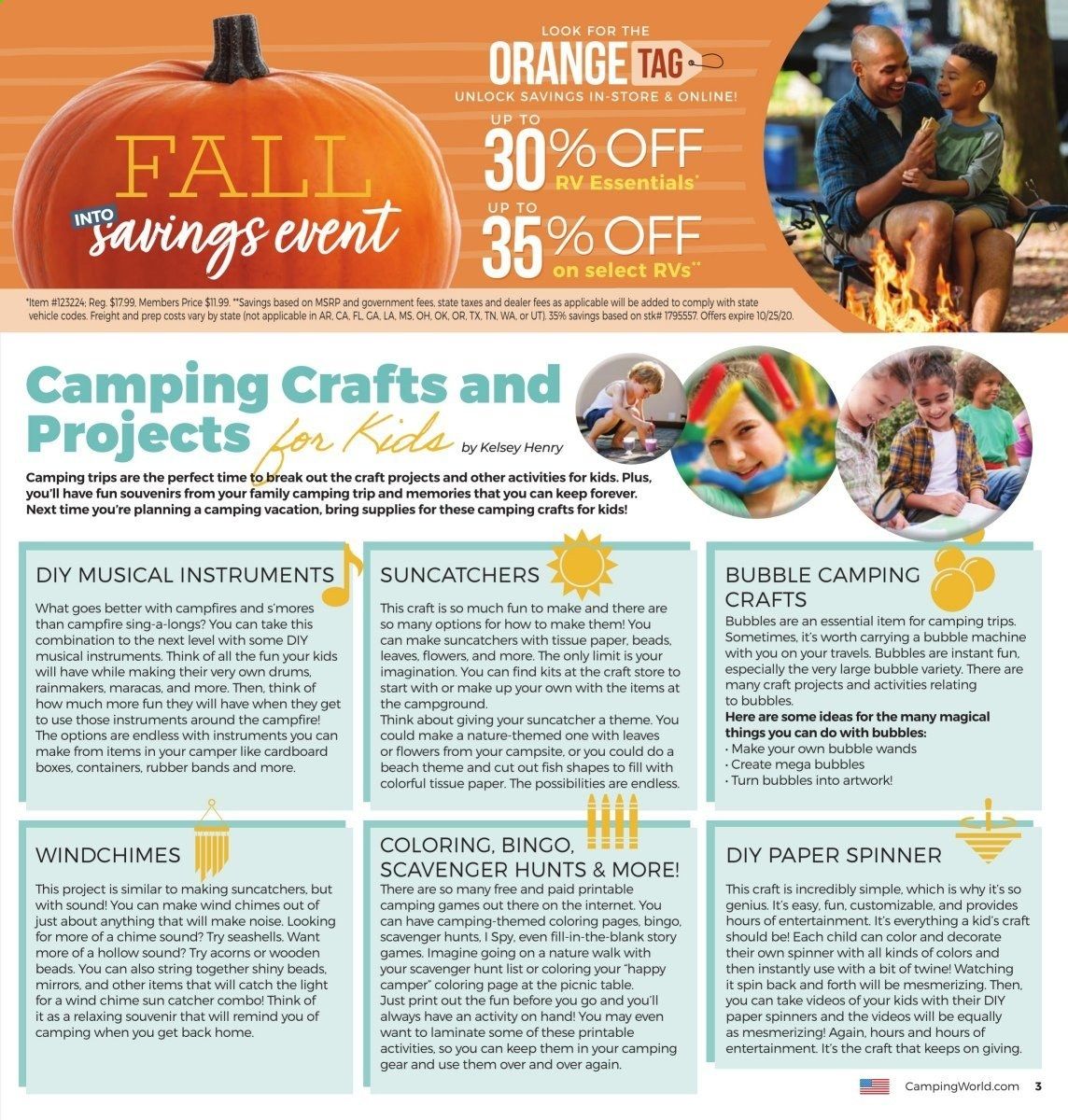 Gander RV & Outdoors Weekly Ad Flyer September 29 to October 25