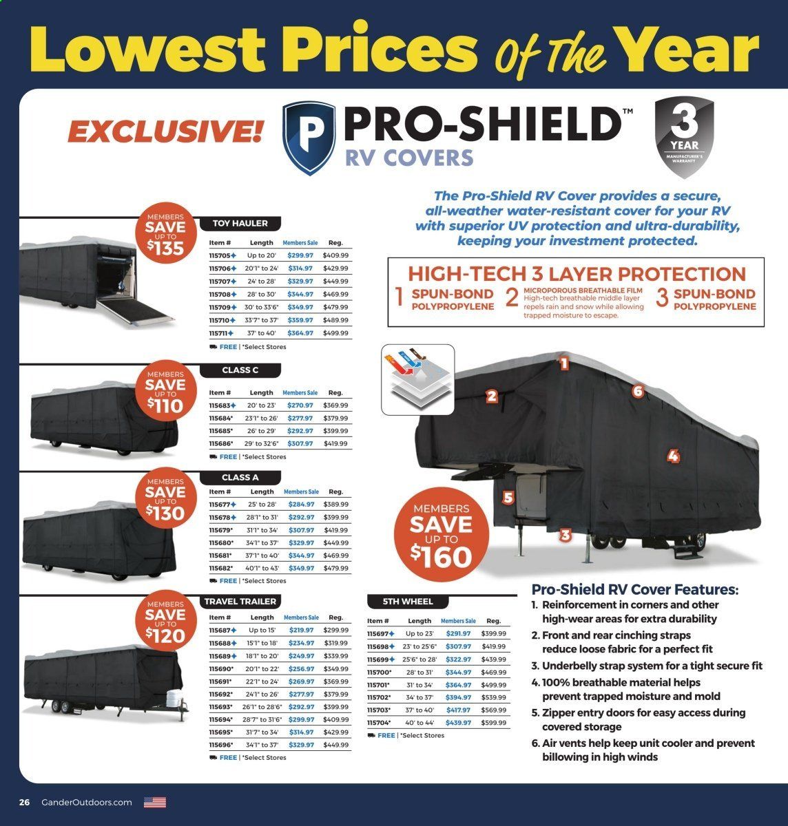Gander RV & Outdoors Weekly Ad Flyer September 29 to October 25