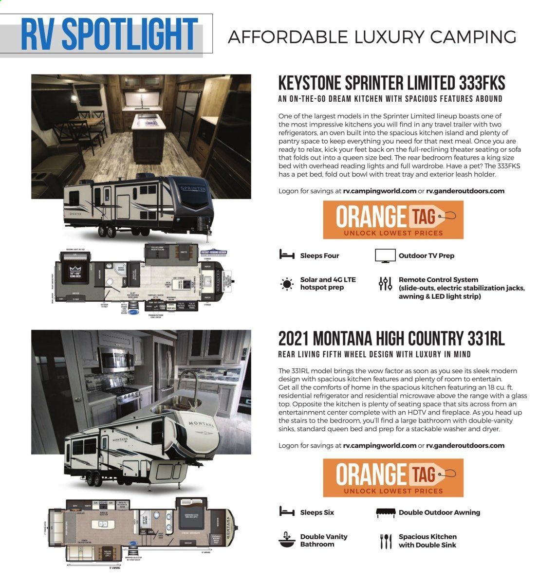 Gander RV & Outdoors Weekly Ad Flyer September 29 to October 25
