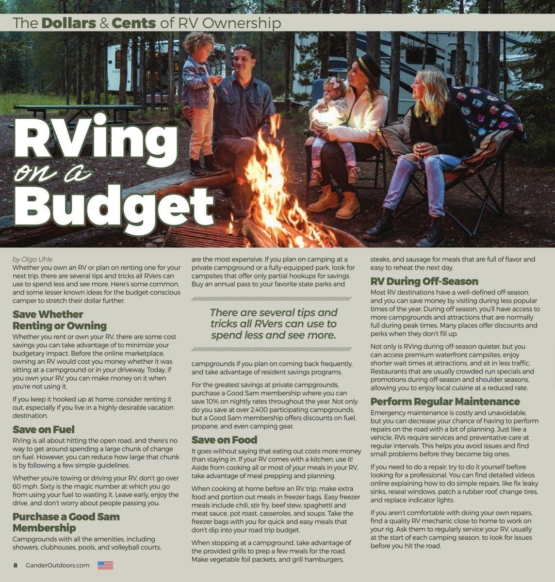 Gander RV & Outdoors Weekly Ad Flyer September 29 to October 25