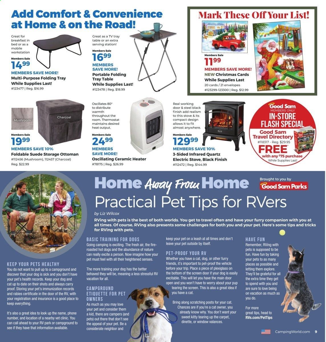 Gander RV & Outdoors Weekly Ad Flyer September 29 to October 25