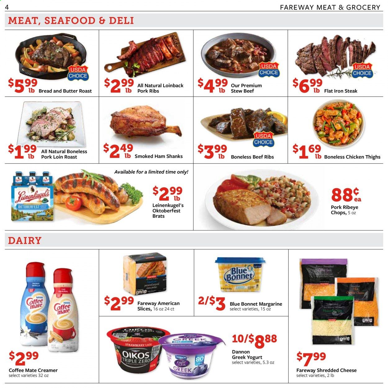 Fareway Weekly Ad Flyer September 29 to October 5