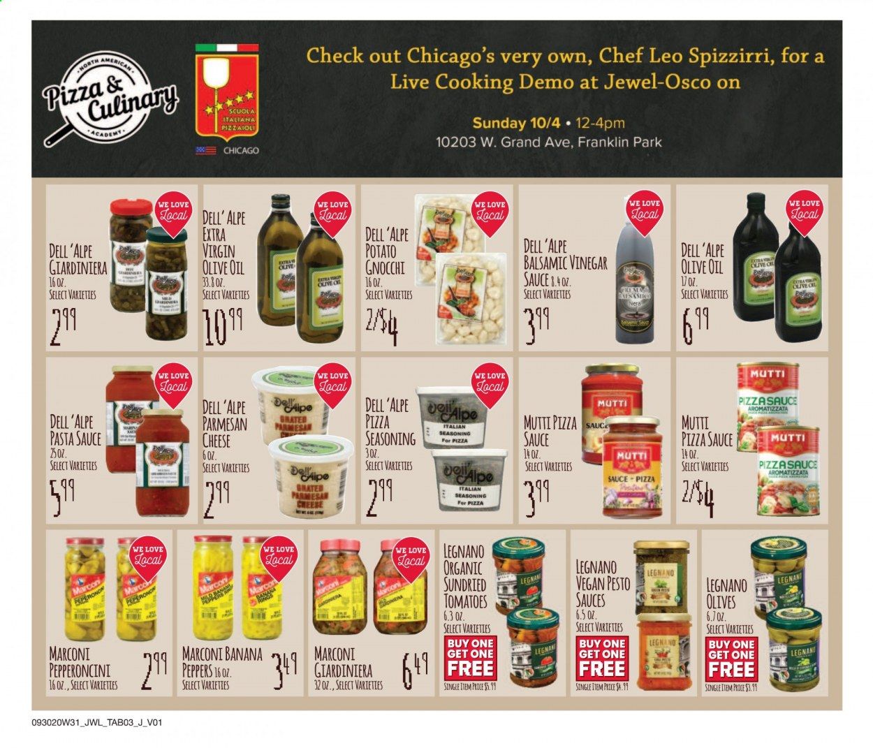 Jewel Osco Weekly Ad Flyer September 30 to October 20