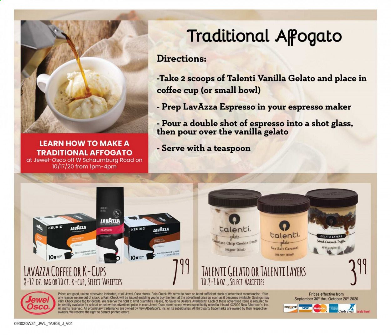 Jewel Osco Weekly Ad Flyer September 30 to October 20