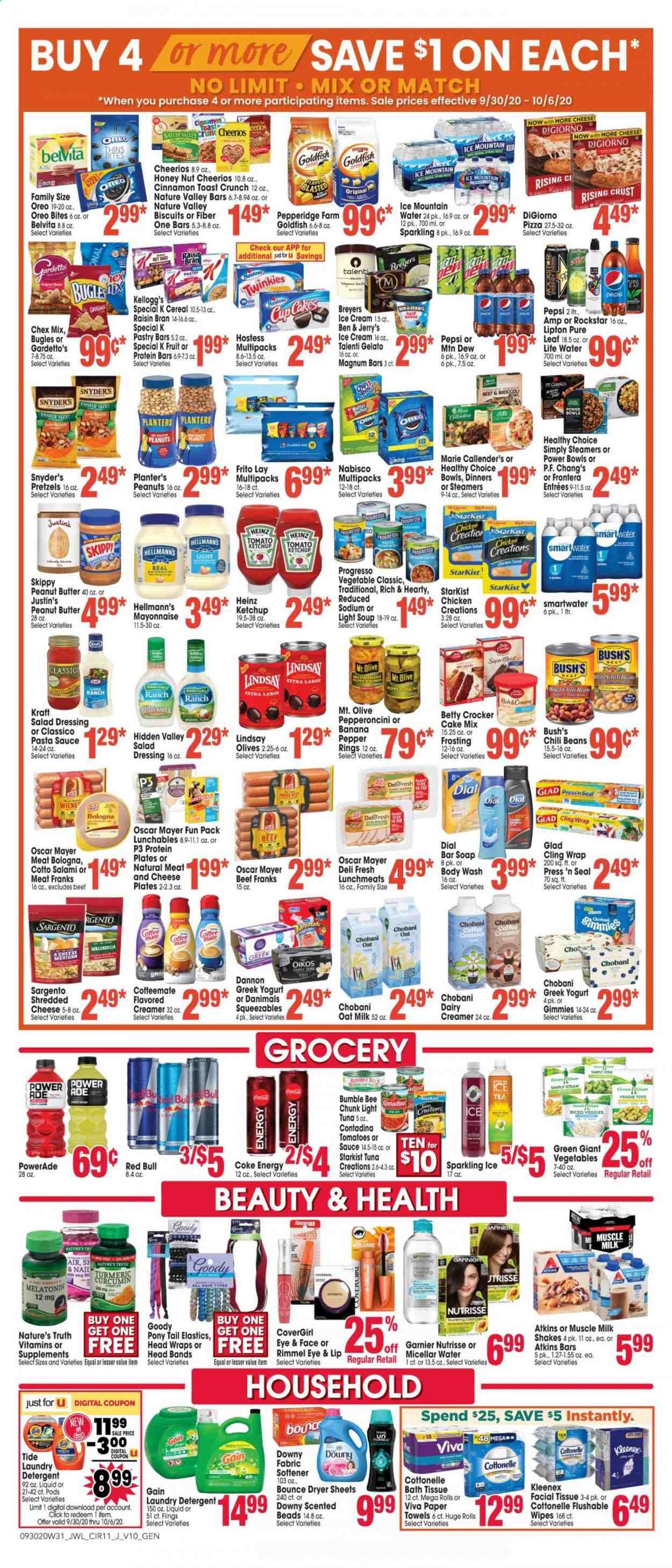 Jewel Osco (IL) Weekly Ad Flyer September 30 to October 6