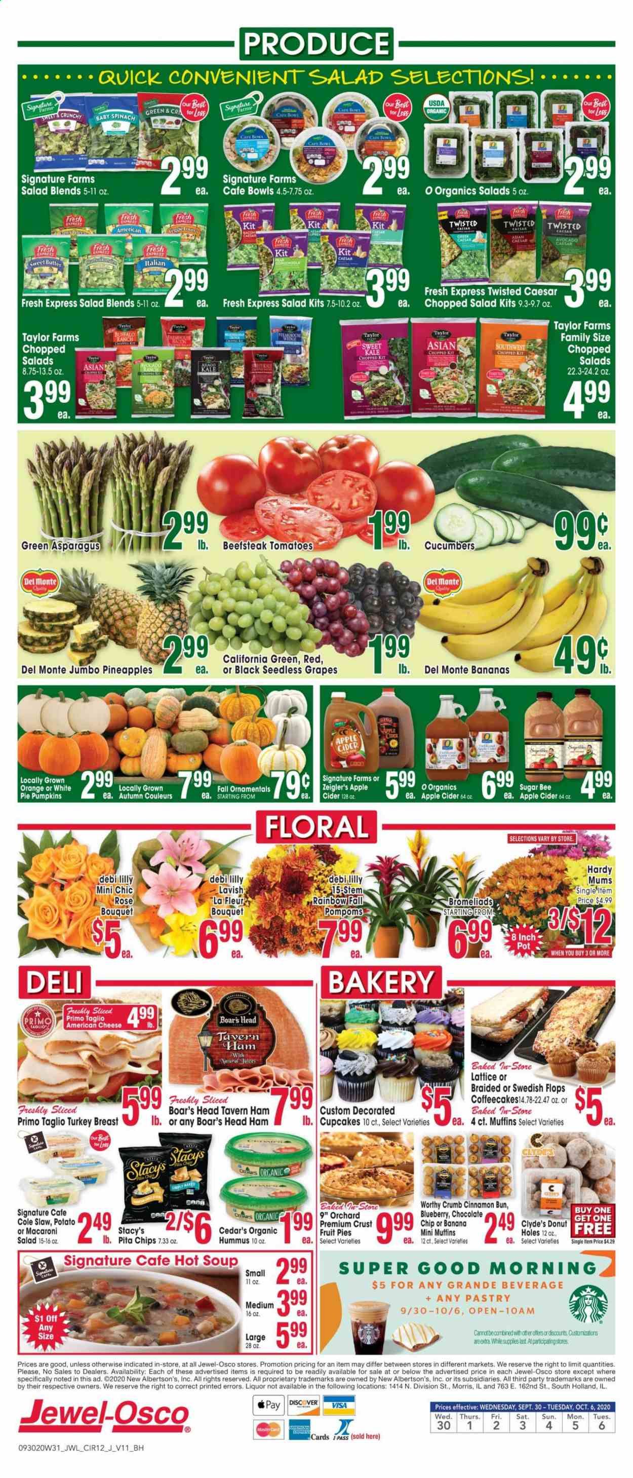 Jewel Osco (IL) Weekly Ad Flyer September 30 to October 6