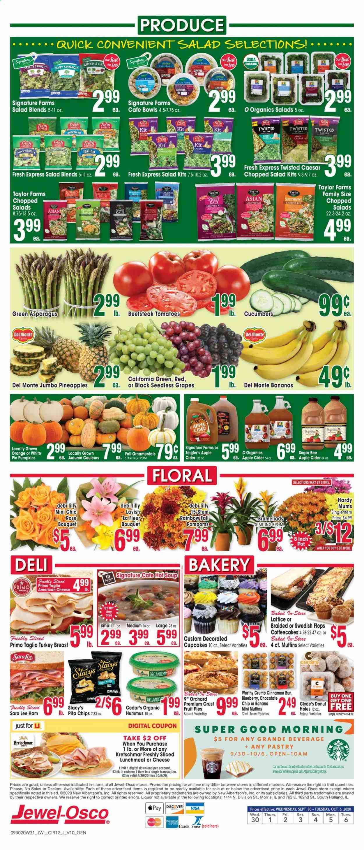 Jewel Osco (IA) Weekly Ad Flyer September 30 to October 6