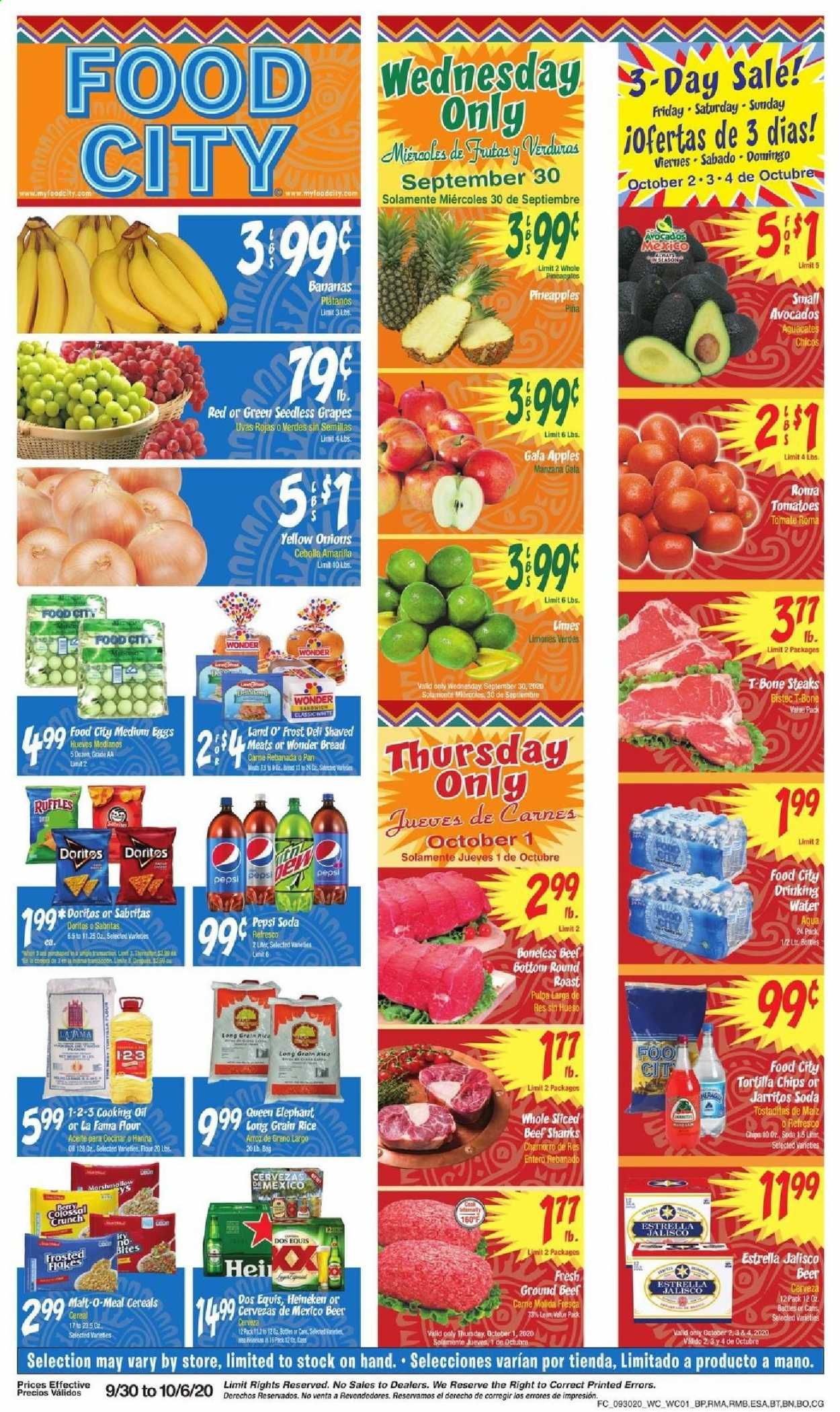 Food City Weekly Ad Flyer September 30 to October 6