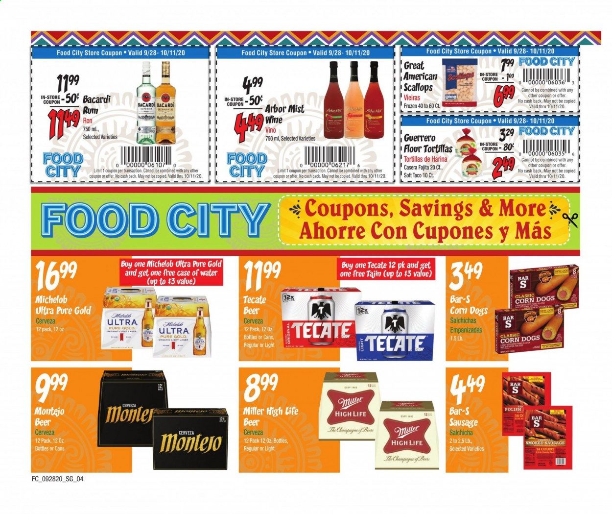 Food City Weekly Ad Flyer September 28 to October 11