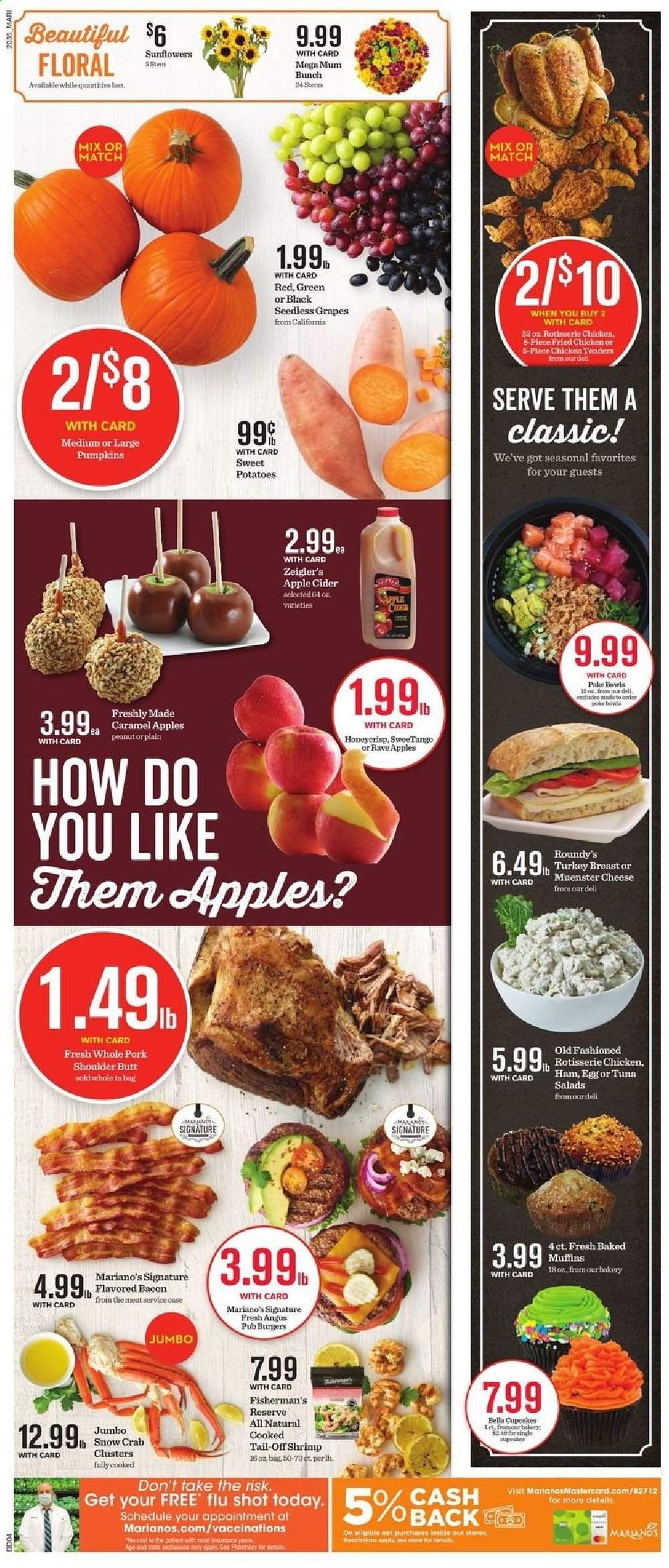Mariano’s Weekly Ad Flyer September 30 to October 6