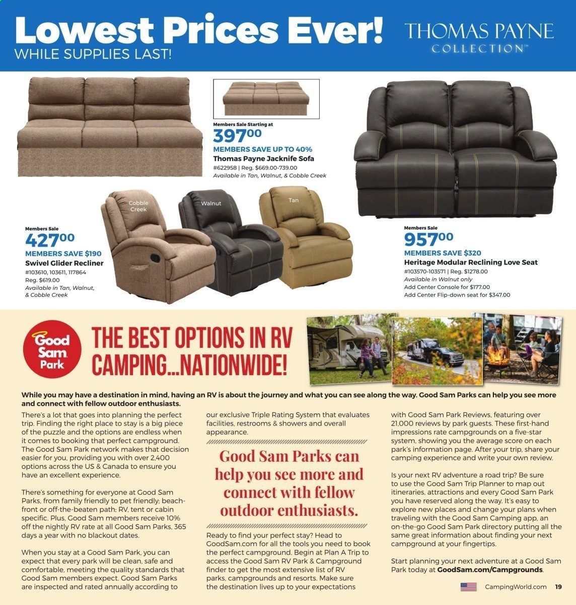 Camping World Weekly Ad Flyer September 29 to October 25