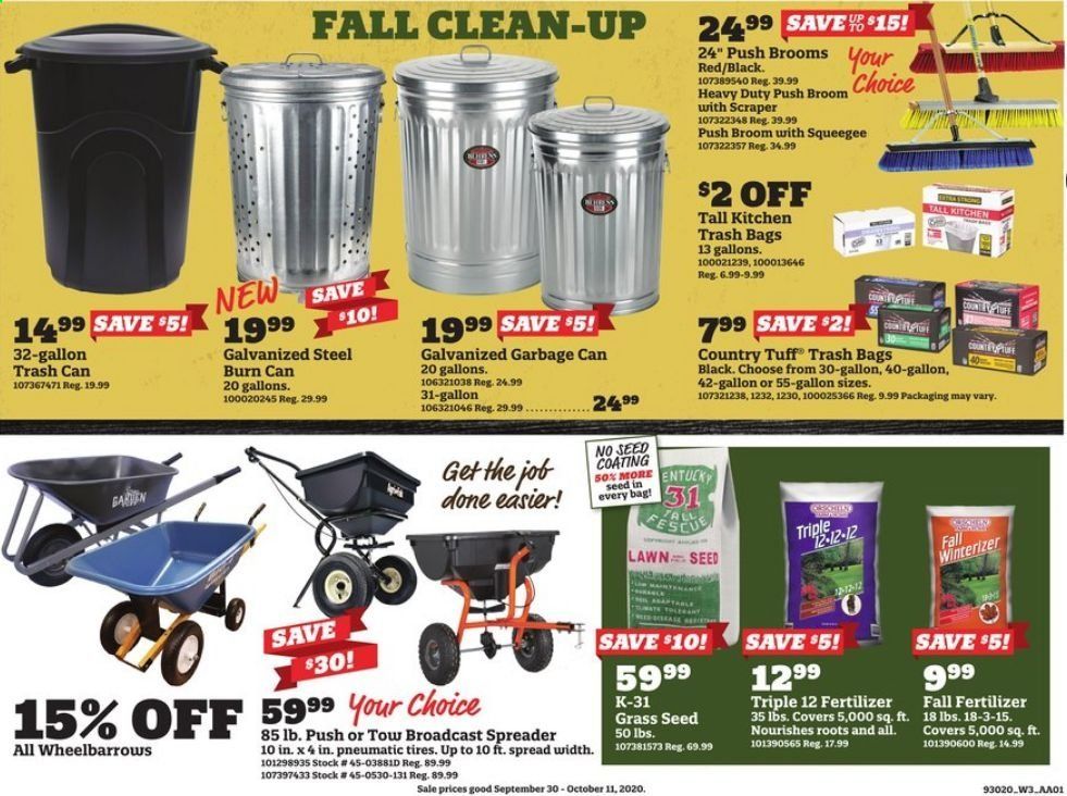 Orscheln Farm and Home Weekly Ad Flyer September 30 to October 11