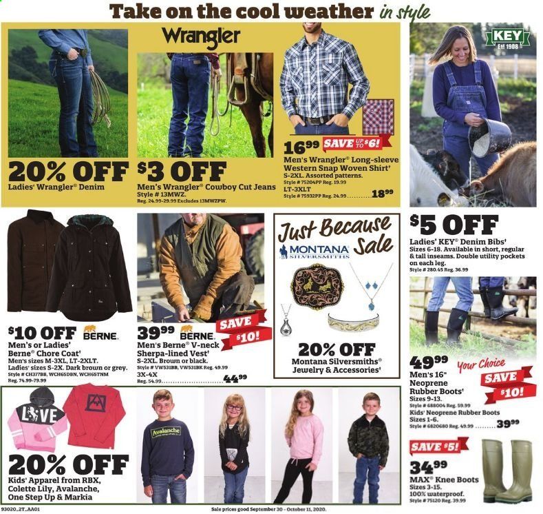 Orscheln Farm and Home Weekly Ad Flyer September 30 to October 11
