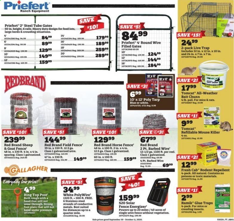 Orscheln Farm and Home Weekly Ad Flyer September 30 to October 11