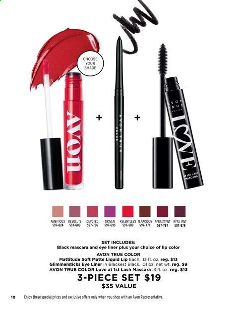 Avon Weekly Ad Flyer September 29 to October 12