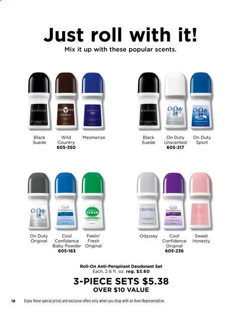 Avon Weekly Ad Flyer September 29 to October 12