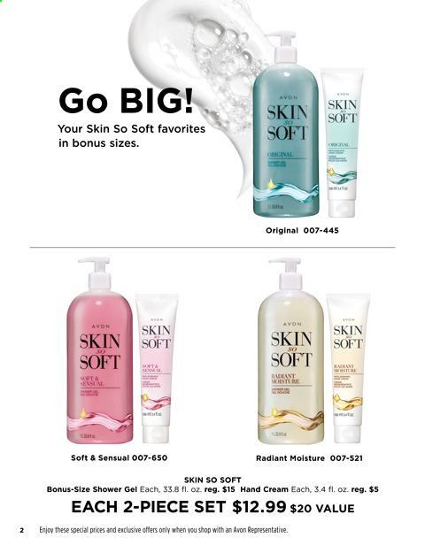 Avon Weekly Ad Flyer September 29 to October 12
