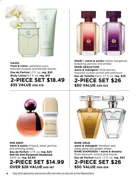 Avon Weekly Ad Flyer September 29 to October 12