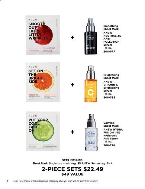 Avon Weekly Ad Flyer September 29 to October 12