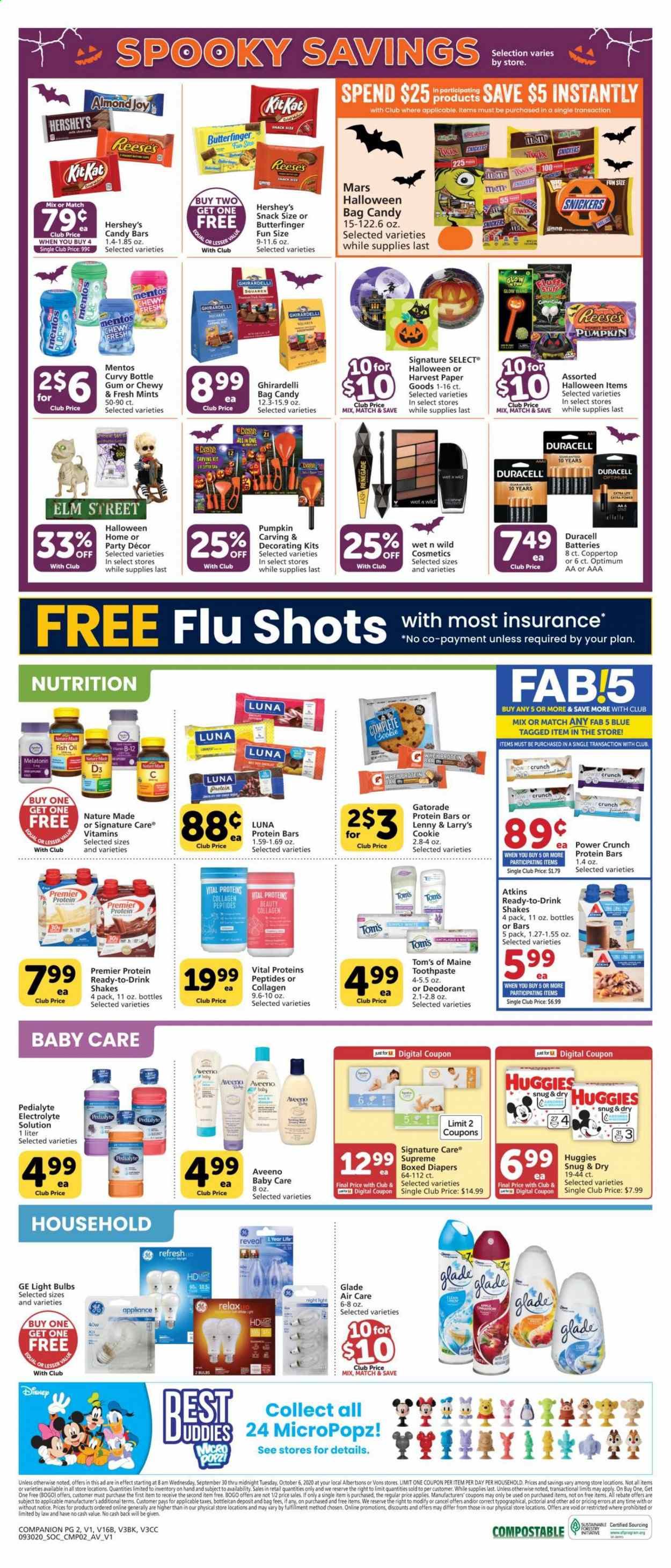 Vons Weekly Ad Flyer September 30 to October 6