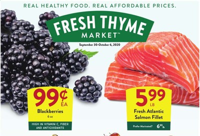 Fresh Thyme Weekly Ad Flyer September 30 to October 6