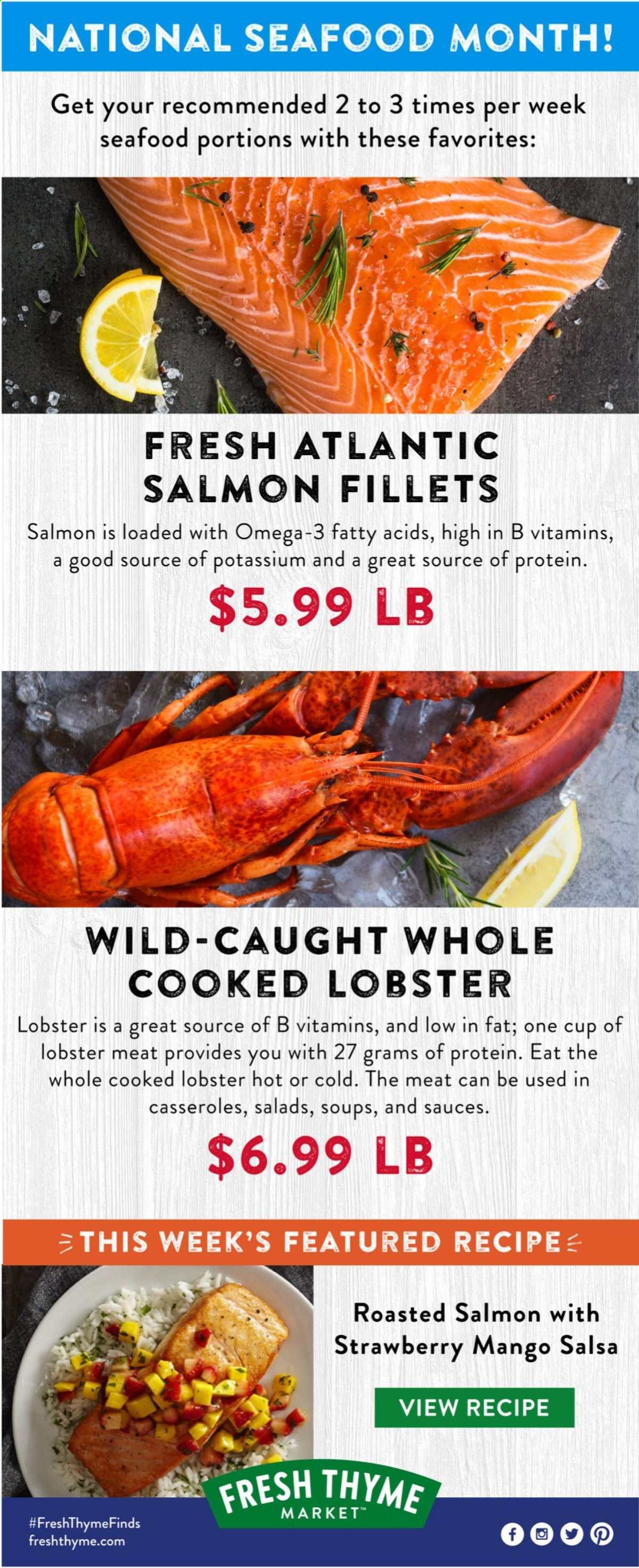 Fresh Thyme Weekly Ad Flyer September 30 to October 6