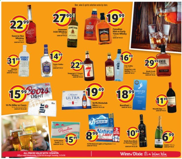 Winn Dixie Weekly Ad Flyer September 30 to October 6