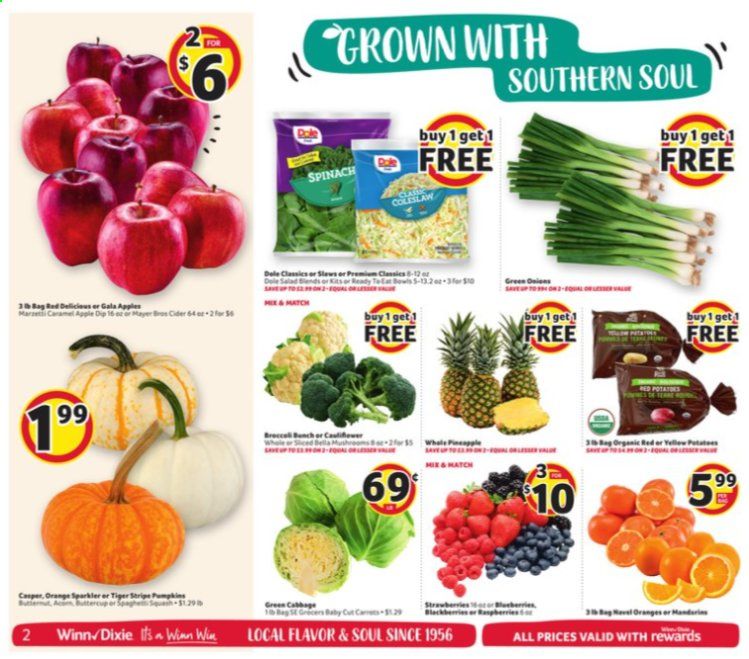 Winn Dixie Weekly Ad Flyer September 30 to October 6