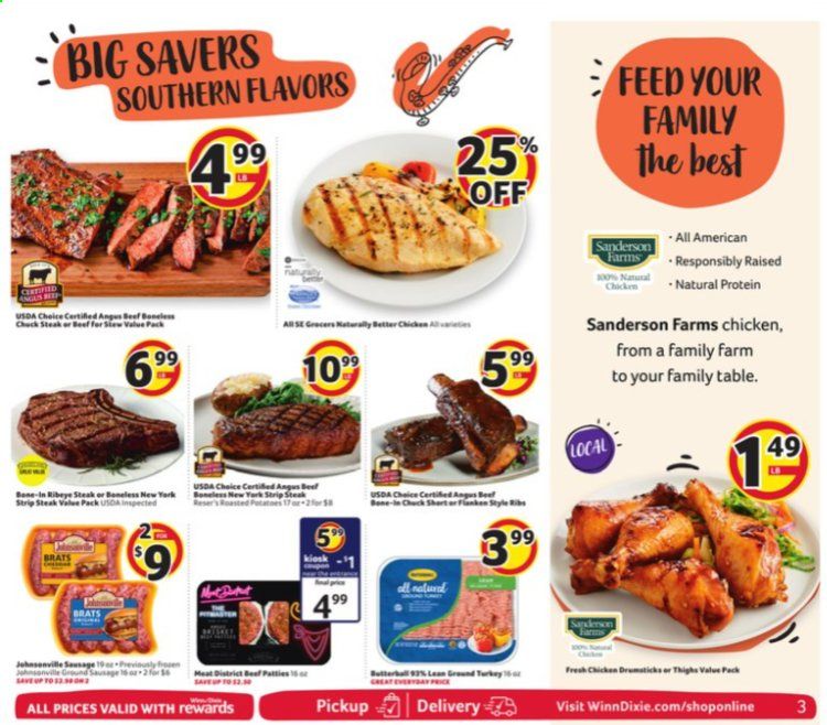 Winn Dixie Weekly Ad Flyer September 30 to October 6