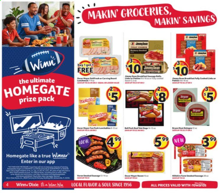 Winn Dixie Weekly Ad Flyer September 30 to October 6