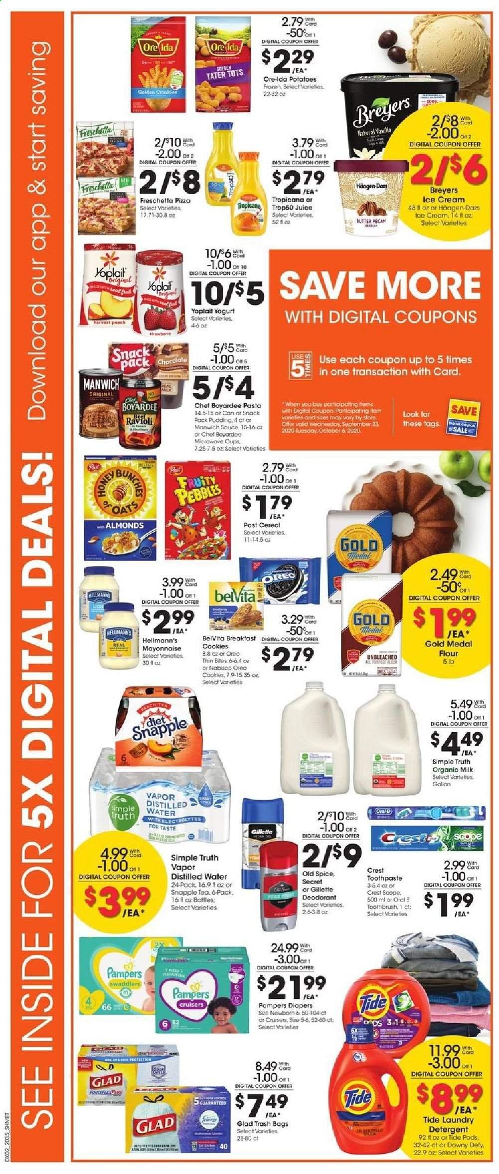 Kroger Weekly Ad Flyer September 30 to October 6