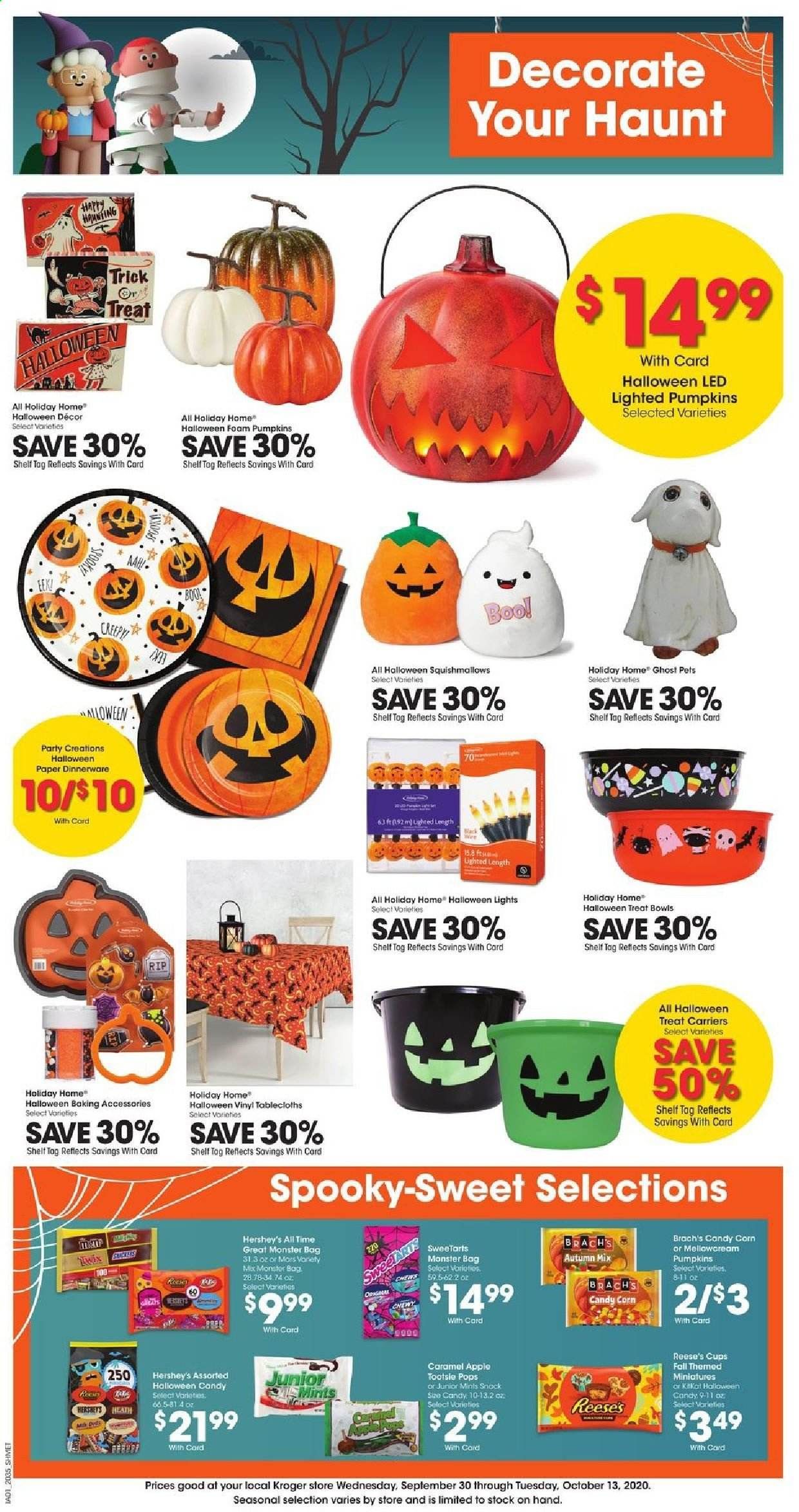 Kroger Weekly Ad Flyer September 30 to October 6