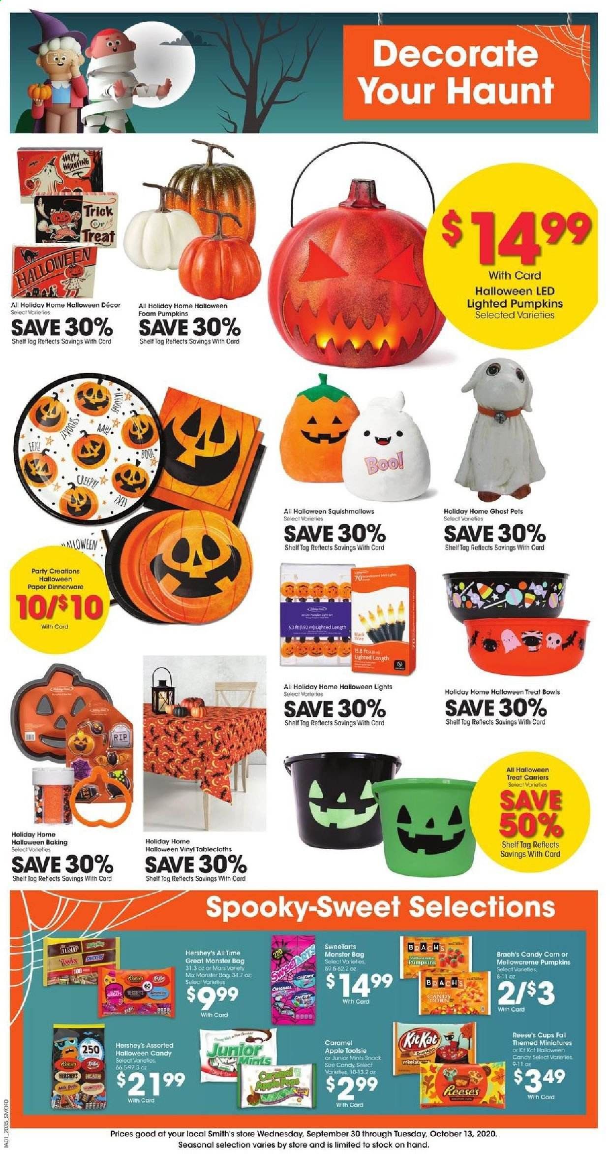 Smith's Weekly Ad Flyer September 30 to October 6