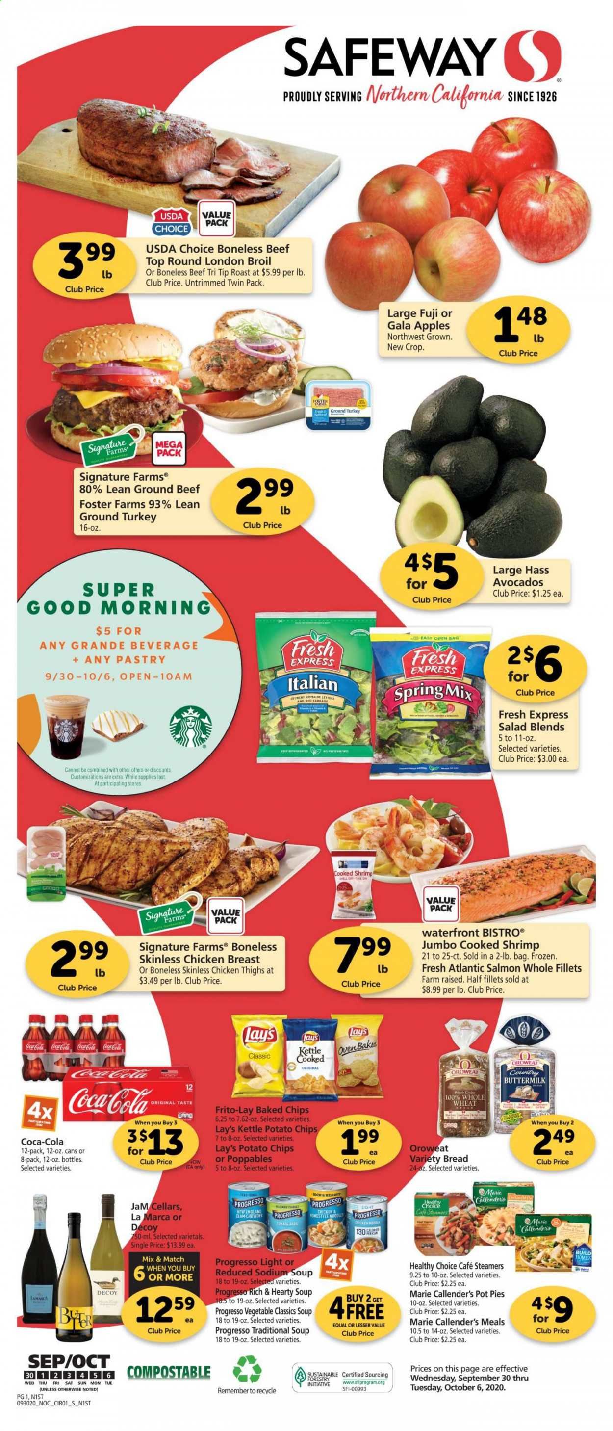 Safeway Weekly Ad Flyer September 30 to October 6